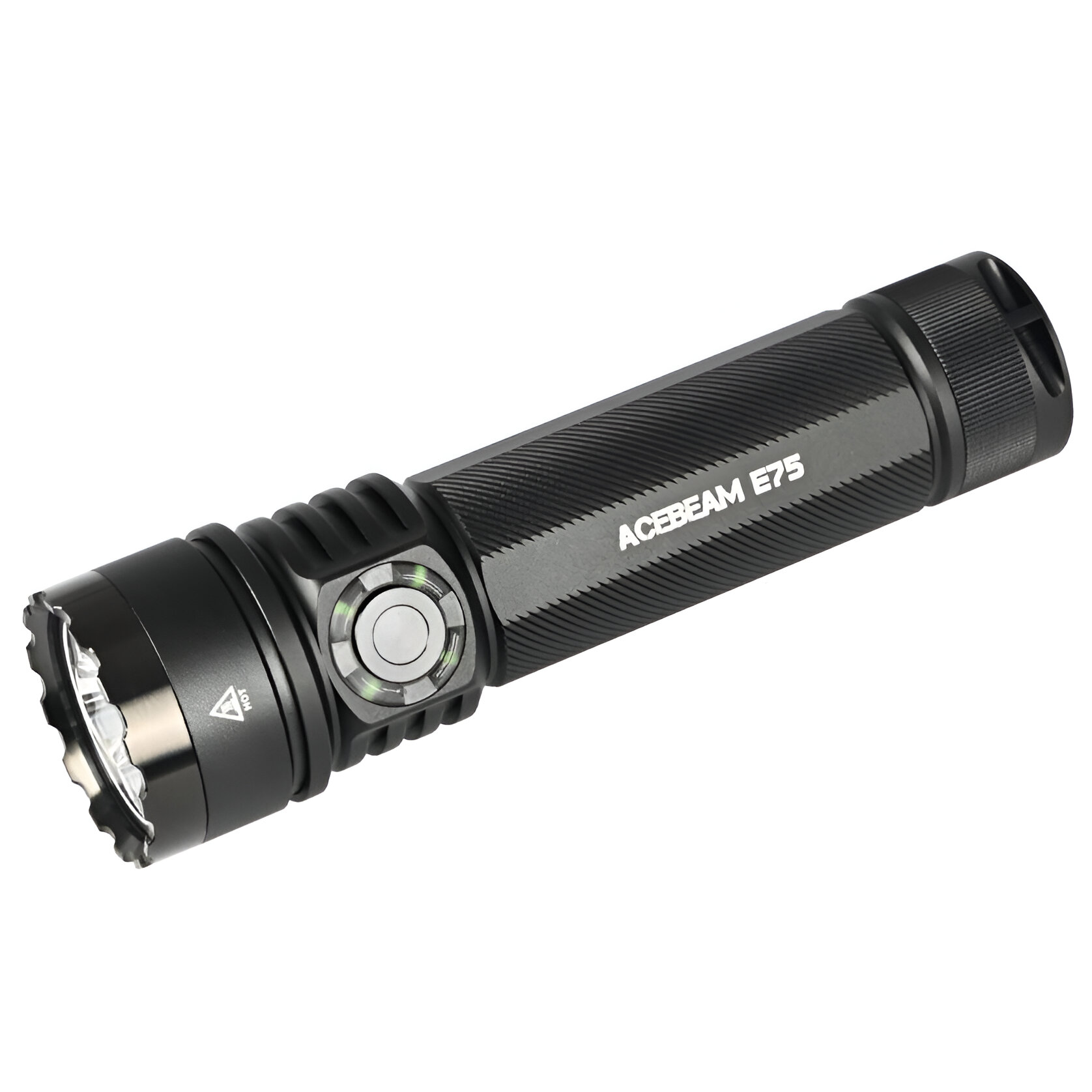 AceBeam E75, 4500 lm, czarny - Taktyczna latarka LED, czarna