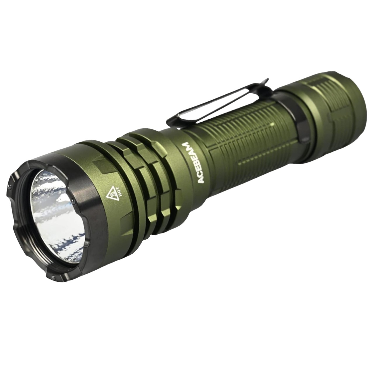 AceBeam Defender P17, 4900 lm, ciemnozielony - Taktyczna latarka LED, zielony