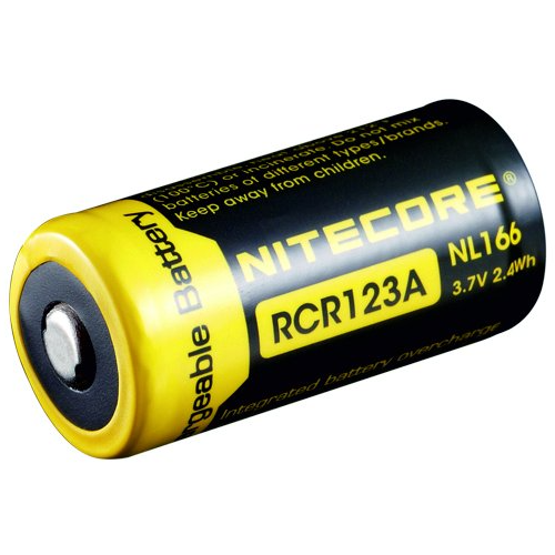 Nitecore Akumulator RCR123A, 650 mAh, 3,7V